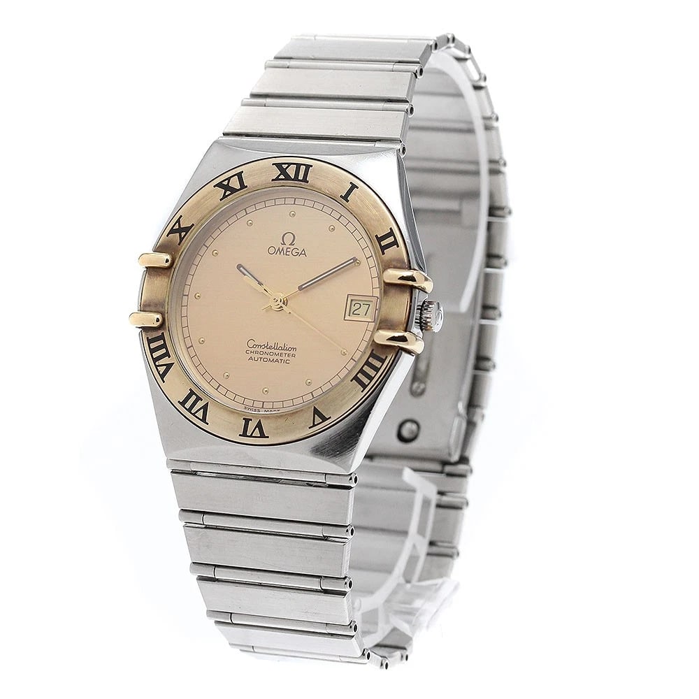 OMEGA CONSTELLATION DATE GOLD AUTOMATIC WATCH - 2