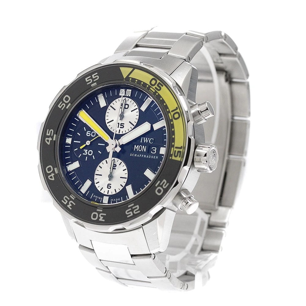 IWC SCHAFFHAUSEN AQUA TIMER CHRONOGRAPH AUTOMATIC WATCH - 2