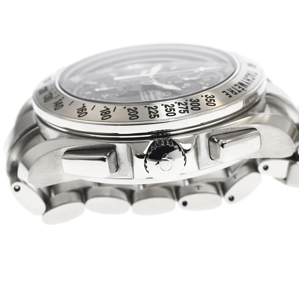 OMEGA SPEEDMASTER BLACK AUTOMATIC WATCH - 3