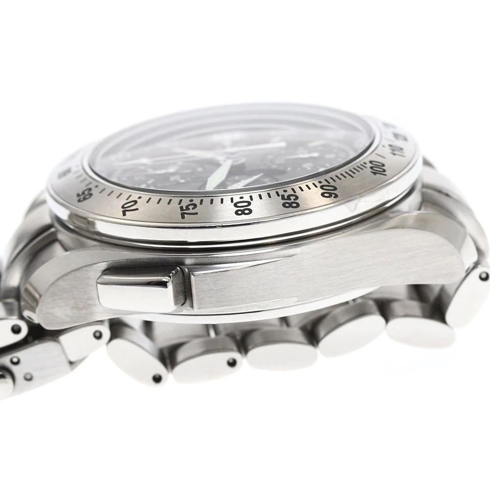 OMEGA SPEEDMASTER BLACK AUTOMATIC WATCH - 4