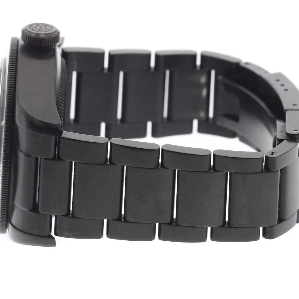TUDOR HERITAGE BLACK AUTOMATIC WATCH - 3