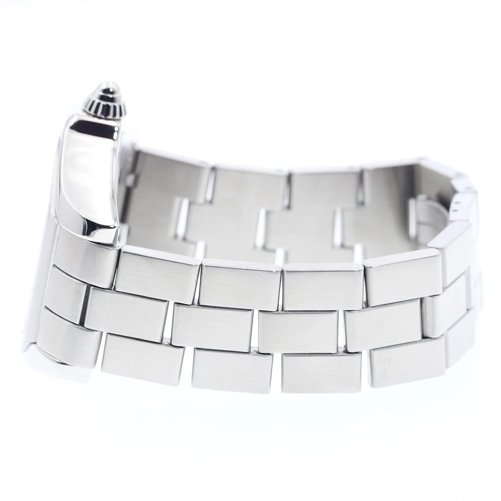 CARTIER ROADSTER DATE SILVER AUTOMATIC WATCH - 3
