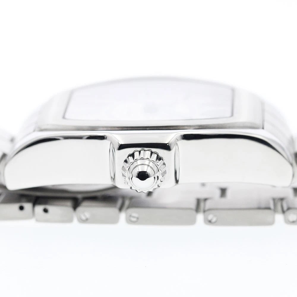 CARTIER ROADSTER DATE SILVER AUTOMATIC WATCH - 4