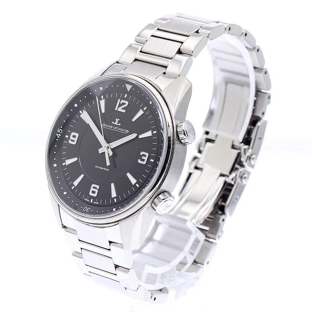 JAEGER-LECOULTRE BLACK AUTOMATIC WATCH - 2