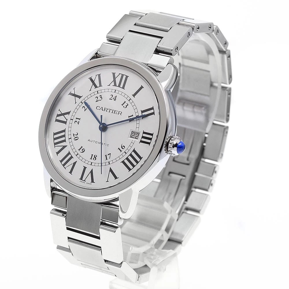CARTIER RONDE AUTOMATIC WATCH - 2