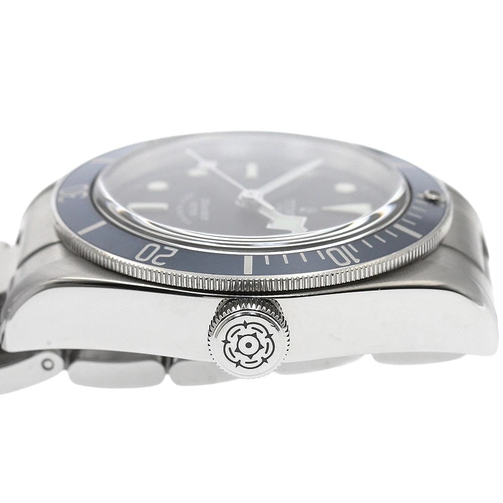 TUDOR HERITAGE BLACK AUTOMATIC WATCH - 2