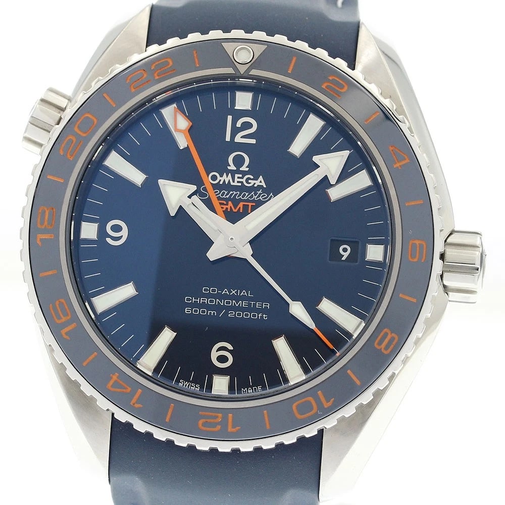 OMEGA SEAMASTER PLANET OCEAN AUTOMATIC WATCH: OMEGA Seamaster Planet Ocean Automatic Watch Brand: OMEGA Type/Style: Wristwatch Material: Band Material rubber, Case Material Stainless Steel Color: Dial Color Navy Band Color Navy Case Color Silver