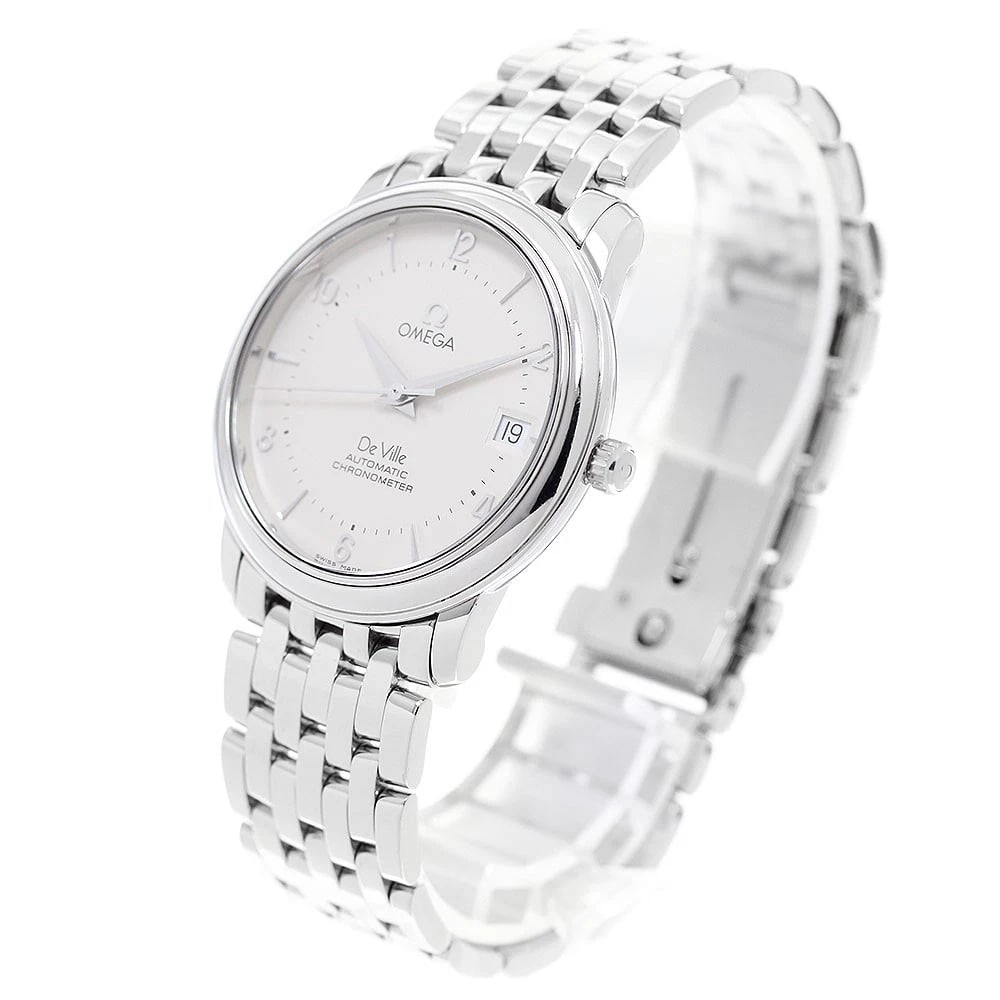 OMEGA DE VILLE CHRONOMETER BEIGE AUTOMATIC WATCH - 2