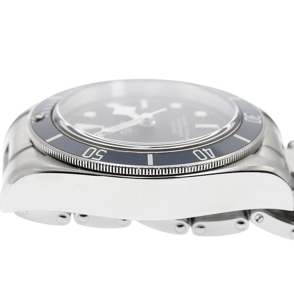 TUDOR HERITAGE BLACK AUTOMATIC WATCH - 5