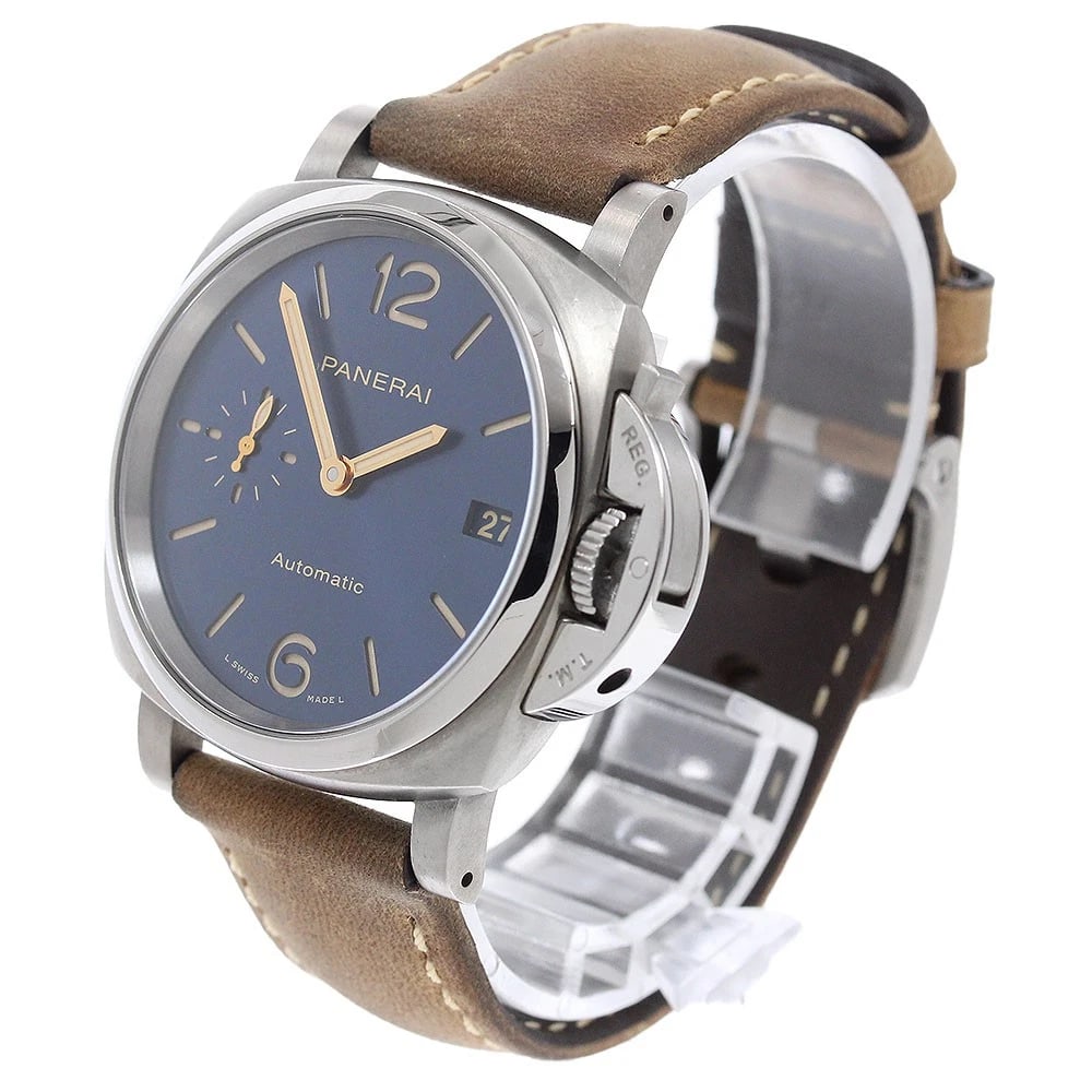 PANERAI LUMINOR DATE NAVY AUTOMATIC WATCH - 2