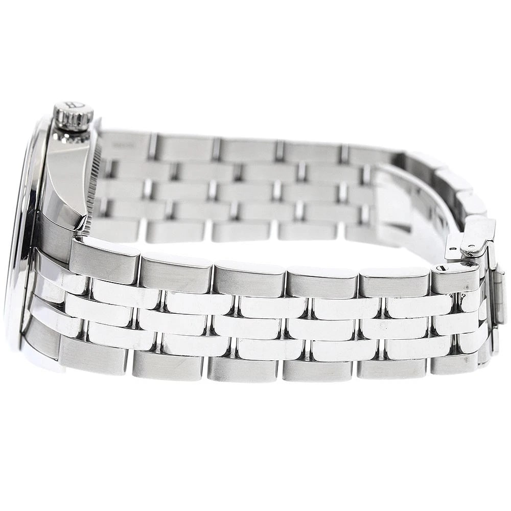 TUDOR GLAMOR DATE SILVER AUTOMATIC WATCH - 2