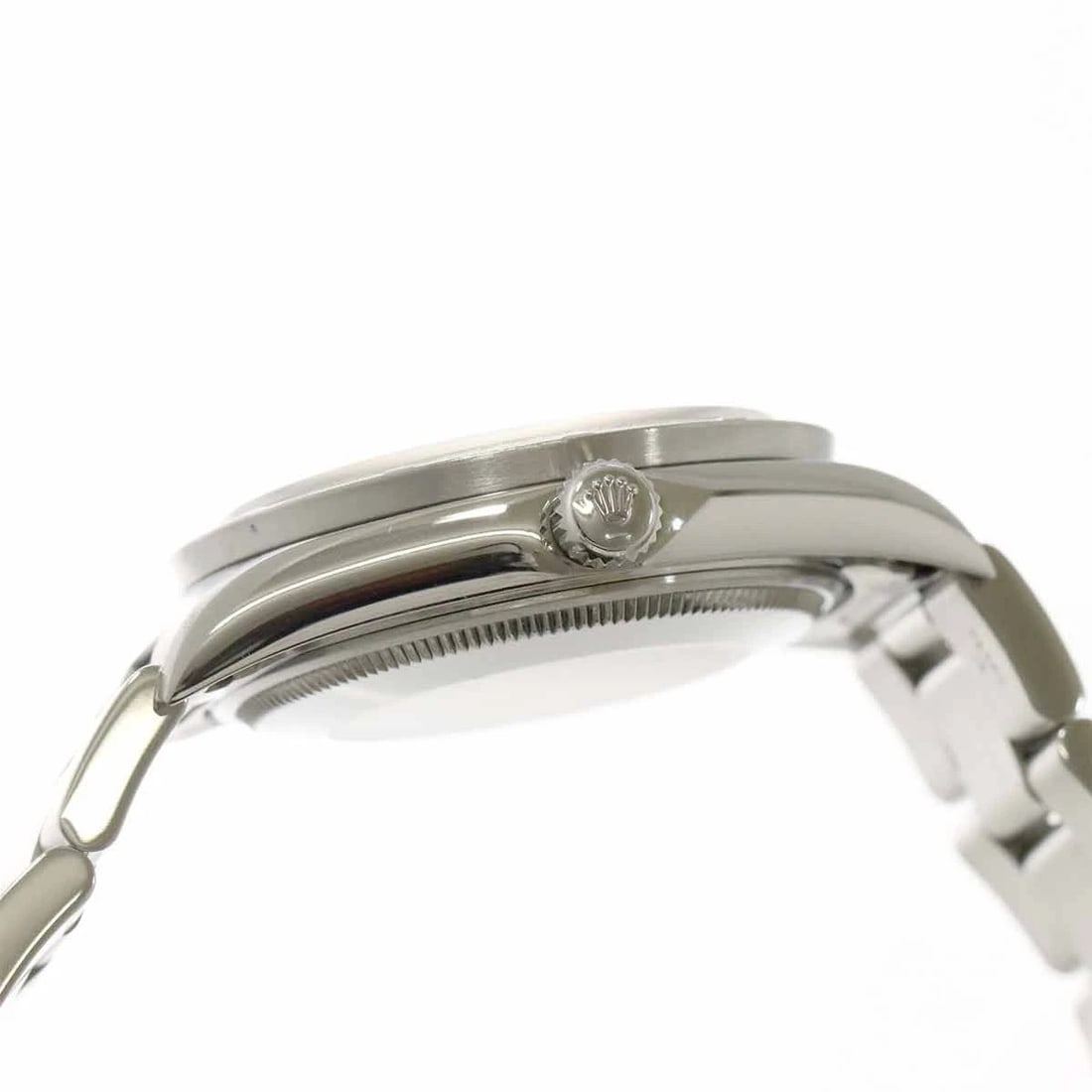 ROLEX AIR KING ENGINE TURNED BEZEL P AUTOMATIC WATCH - 3