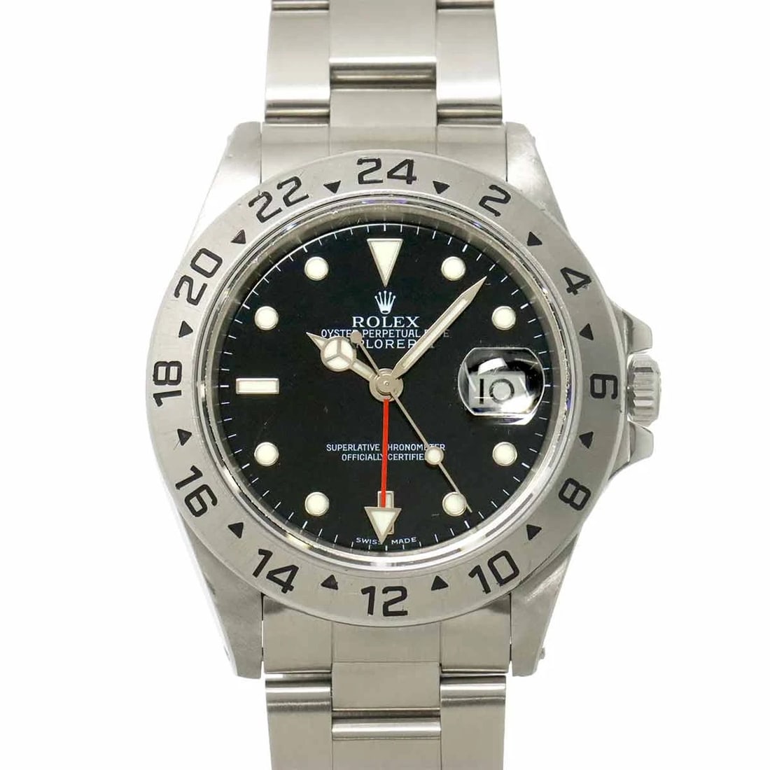 ROLEX EXPLORER II DATE S AUTOMATIC BLACK DIAL WATCH (1 of 4)