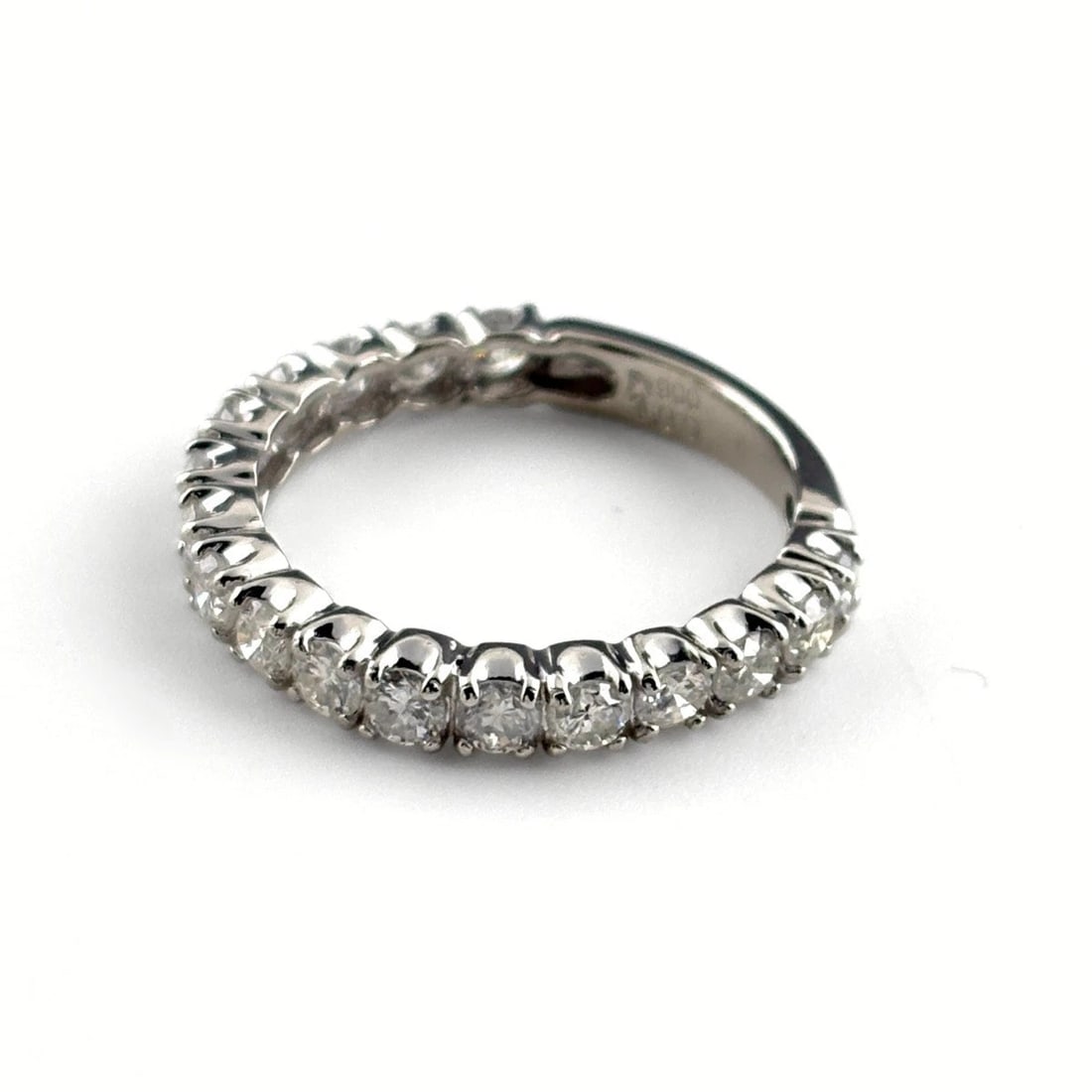 MELEE DIAMOND DESIGN RING PLATINUM RING PT900 DIAMOND: Melee Diamond Design Ring Platinum Ring Pt900 Diamond Brand: Unbranded Type/Style: Ring Material: Pt900, Main Stone Natural Color: None Size: US5 to 5.5 Accessories: None Accessories Notice: When