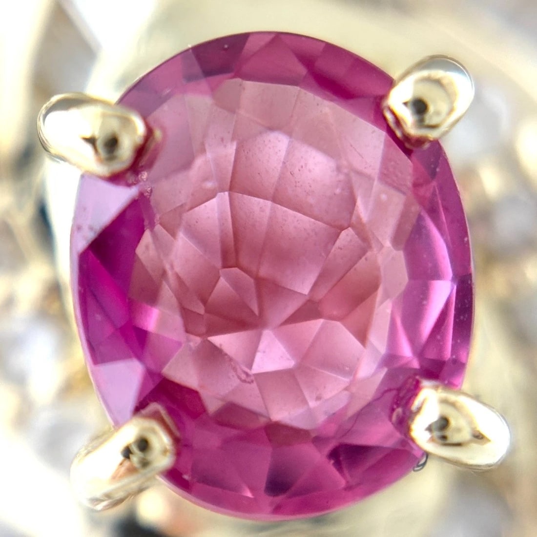 RUBY DESIGN RING YG RING MELEE DIAMOND RING - 2