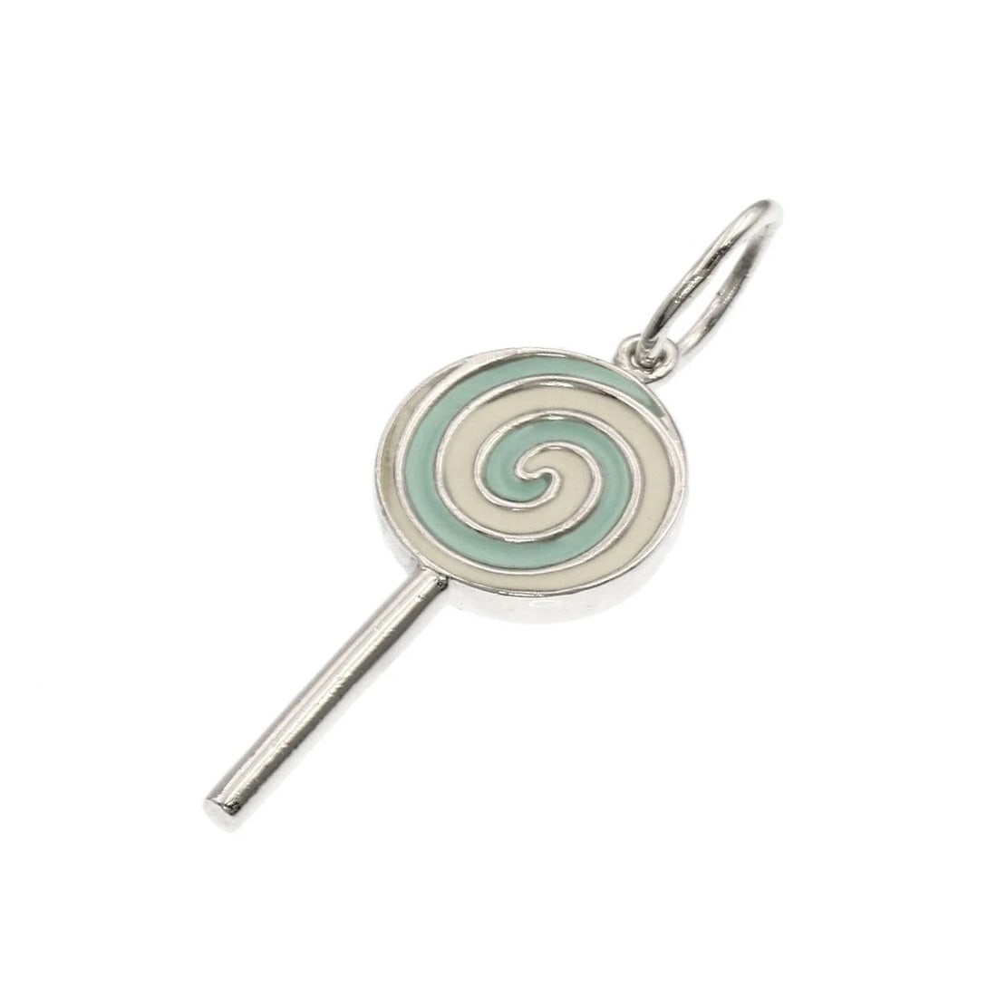 TIFFANY&CO. CANDY MOTIF PENDANT TOP SILVER (1 of 4)