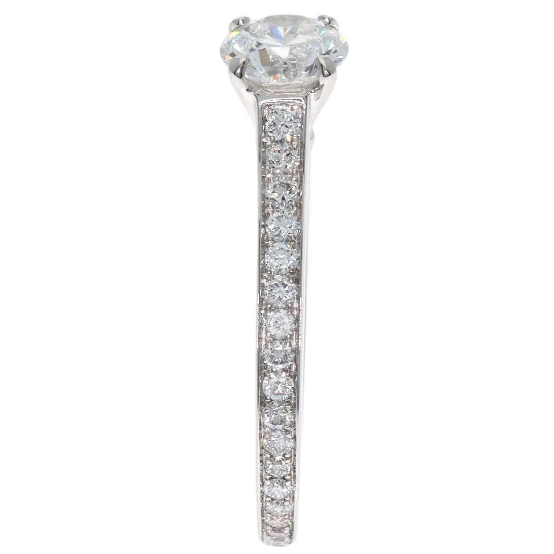 GRAFF FRAME ROUND RING PLATINUM PT950 (1 of 2)