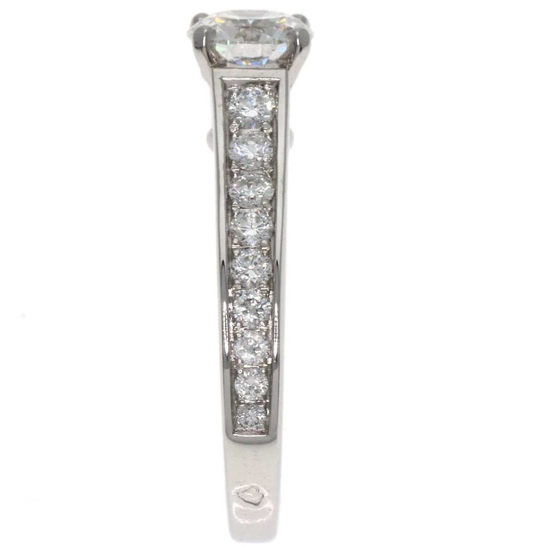 CARTIER SOLITAIRE DIAMOND RING PLATINUM PT950: CARTIER Solitaire Diamond Ring Platinum PT950 Brand: CARTIER Type/Style: Ring Material: Platinum PT950, Color: Silver Size: 3.25(US) Accessories: None Accessories Notice: When purchasing p