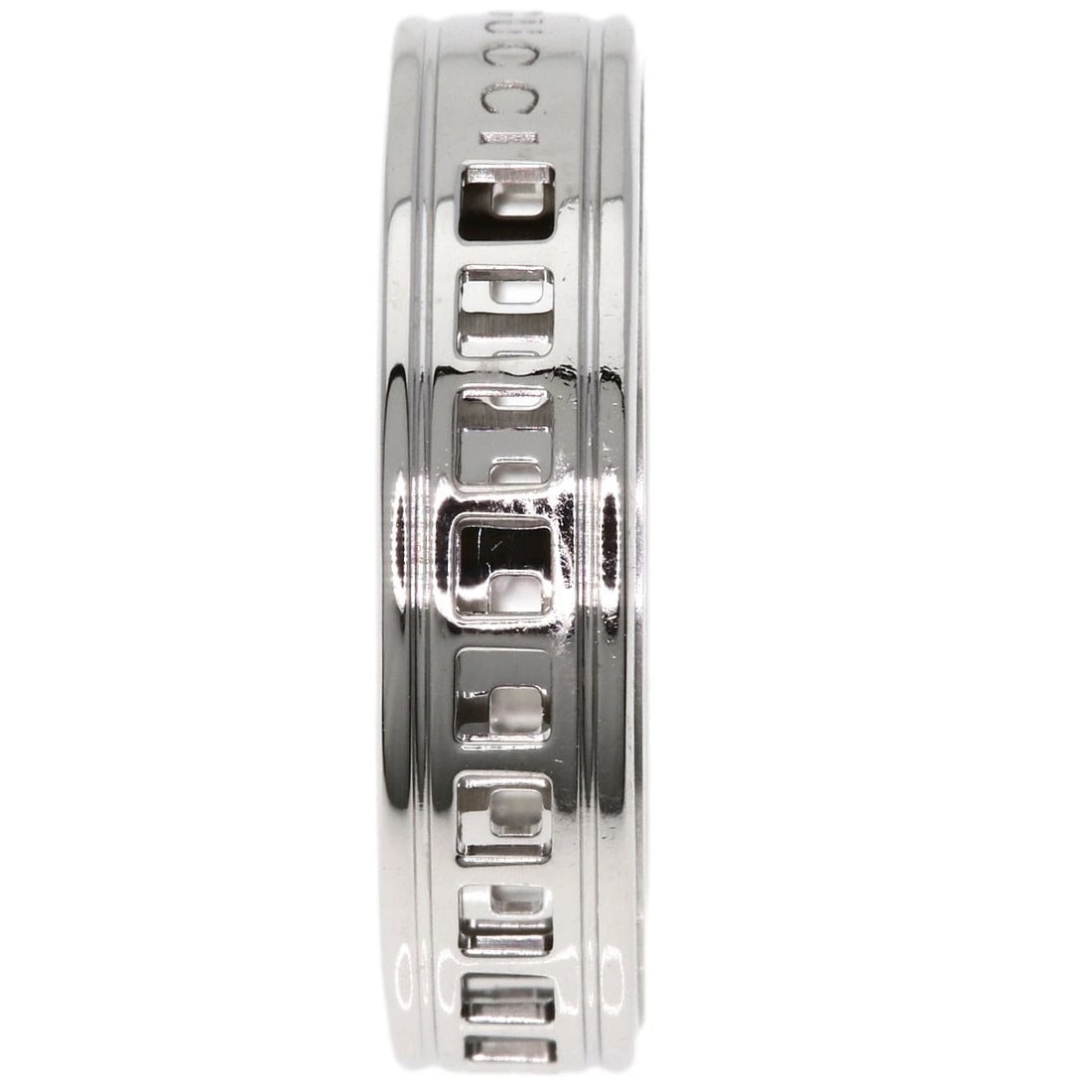 GUCCI RING K18 WHITE GOLD: GUCCI Ring K18 White Gold Brand: GUCCI Type/Style: Ring Material: K18 White Gold, Color: Silver Size: 9.25(US) Accessories: None Accessories Notice: When purchasing pre-owned goods, please
