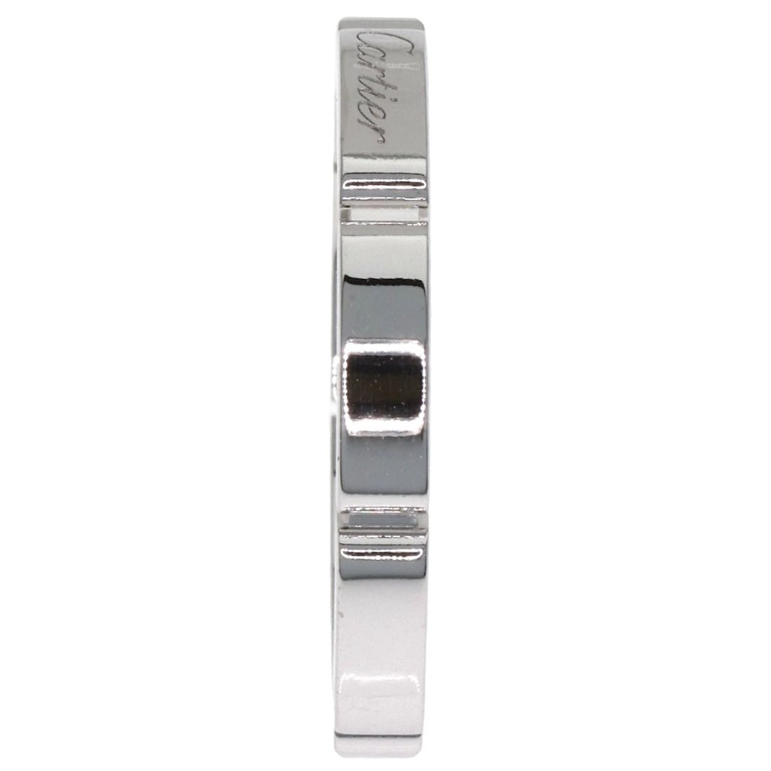 CARTIER MAYON PANTHERE RING K18 WHITE GOLD: CARTIER Mayon PANTHERE Ring K18 White Gold Brand: CARTIER Type/Style: Ring Material: K18 White Gold, Color: Silver Size: 6.5(US) Accessories: None Accessories Notice: When purchasing pre-o