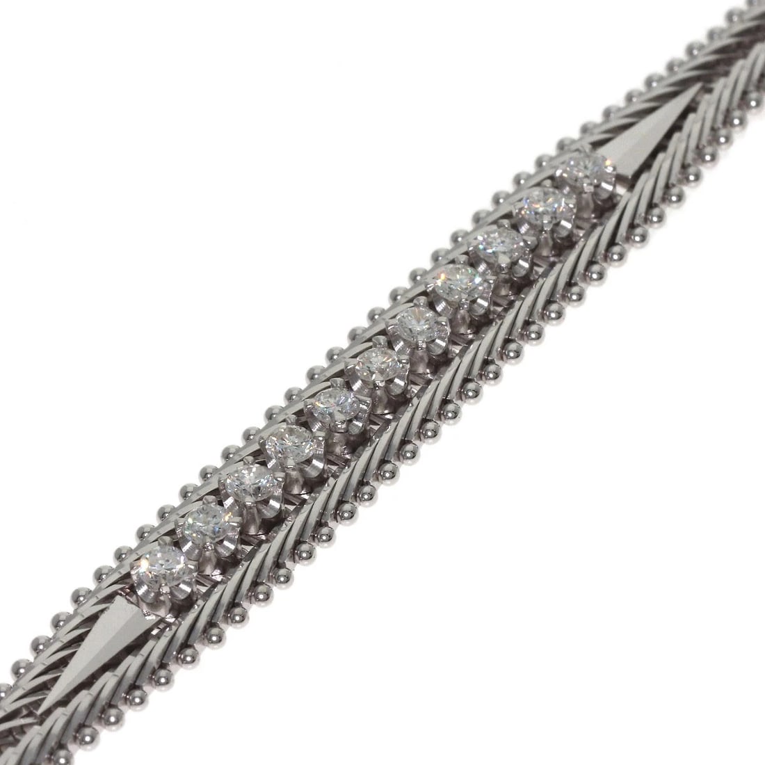 DIAMOND BRACELET K18 WHITE GOLD (1 of 3)