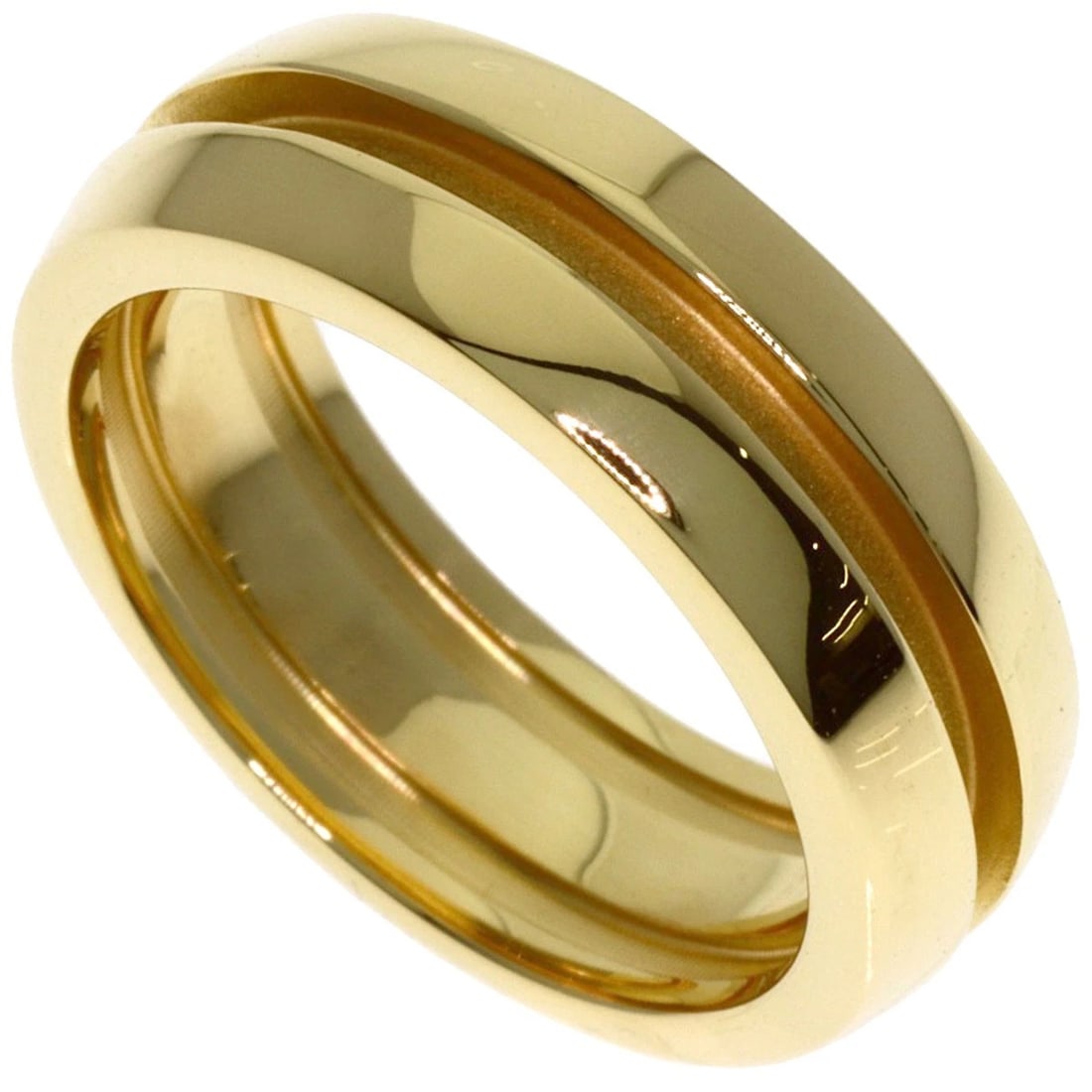 TIFFANY&CO. RING K18 YELLOW GOLD: TIFFANY&Co. Ring K18 Yellow Gold Brand: TIFFANY&Co. Type/Style: Ring Material: K18 Yellow Gold, Color: Gold Size: 5(US) Accessories: None Accessories Notice: When purchasing pre-owned good
