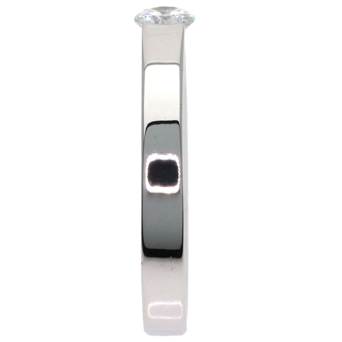 CARTIER RING K18 WHITE GOLD: CARTIER Ring K18 White Gold Brand: CARTIER Type/Style: Ring Material: K18 White Gold, Color: Silver Size: 4.25(US) Accessories: None Accessories Notice: When purchasing pre-owned goods, pl