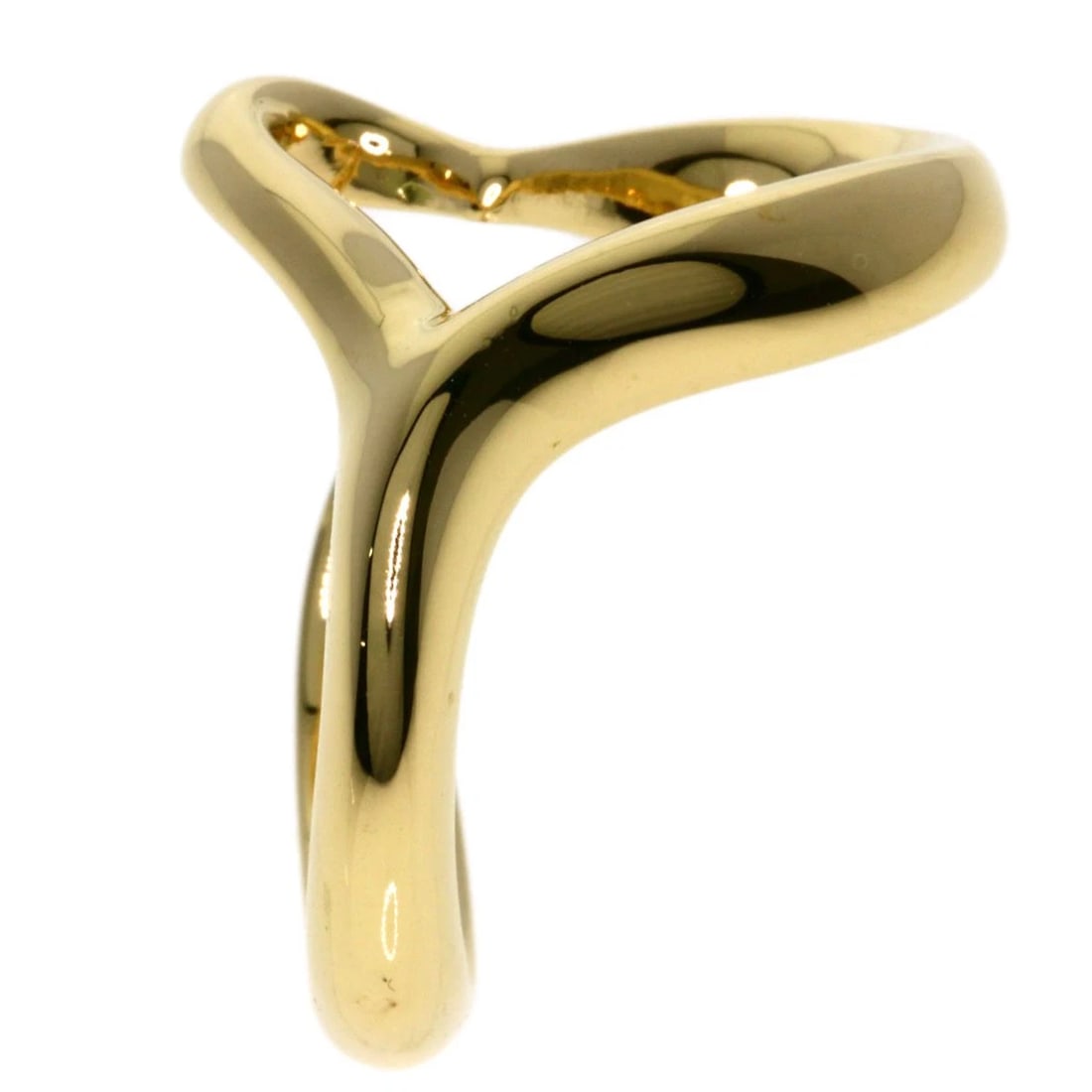 TIFFANY&CO. RING K18 YELLOW GOLD: TIFFANY&Co. Ring K18 Yellow Gold Brand: TIFFANY&Co. Type/Style: Ring Material: K18 Yellow Gold, Color: Gold Size: 5(US) Accessories: None Accessories Notice: When purchasing pre-owned good