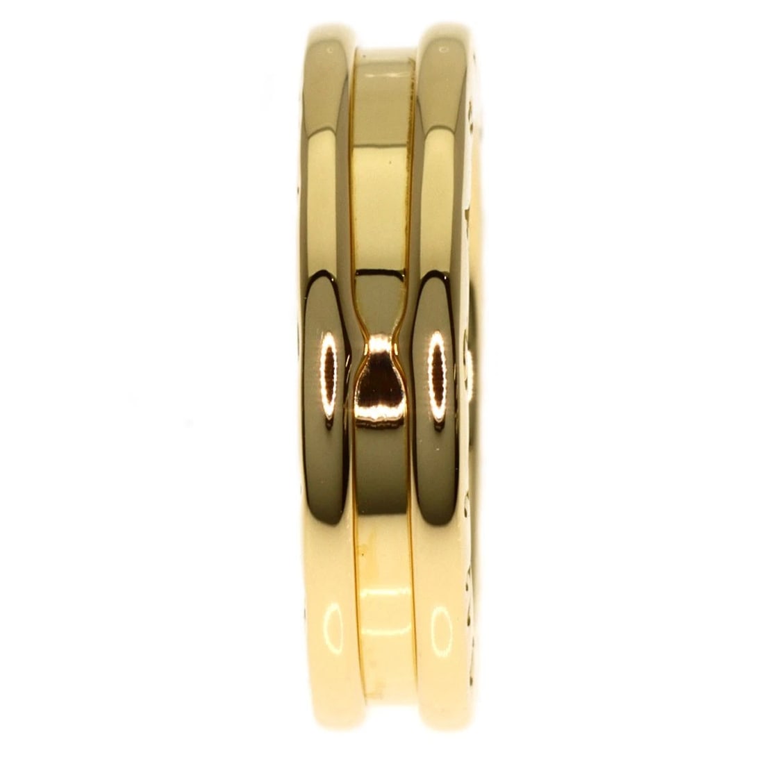 BVLGARI RING K18 YELLOW GOLD: BVLGARI Ring K18 Yellow Gold Brand: BVLGARI Type/Style: Ring Material: K18 Yellow Gold, Color: Gold Size: 3.75(US) Accessories: None Accessories Notice: When purchasing pre-owned goods, pl