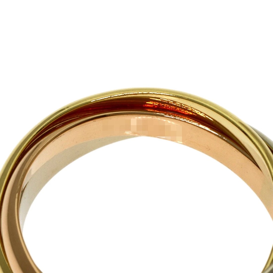 CARTIER 0 RING K18 YELLOW GOLD K18 WHITE GOLD: CARTIER 0 Ring K18 Yellow Gold K18 White Gold Brand: CARTIER Type/Style: Ring Material: K18 Yellow Gold/K18 White Gold/18K Pink Gold, Color: Gold Size: 5.25(US) Accessories: None Accessori