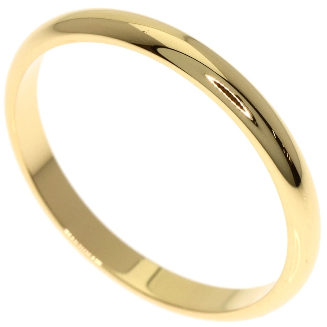 CARTIER WEDDING RING K18 YELLOW GOLD: CARTIER Wedding Ring K18 Yellow Gold Brand: CARTIER Type/Style: Ring Material: K18 Yellow Gold, Color: Gold Size: 8.25(US) Accessories: None Accessories Notice: When purchasing pre-owned g