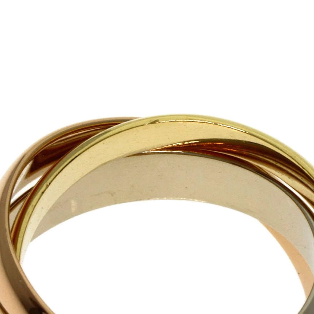 CARTIER RING K18 YELLOW GOLD K18 WHITE GOLD: CARTIER Ring K18 Yellow Gold K18 White Gold Brand: CARTIER Type/Style: Ring Material: K18 Yellow Gold/K18 White Gold/18K Pink Gold, Color: Gold Size: 5.25(US) Accessories: None Accessories