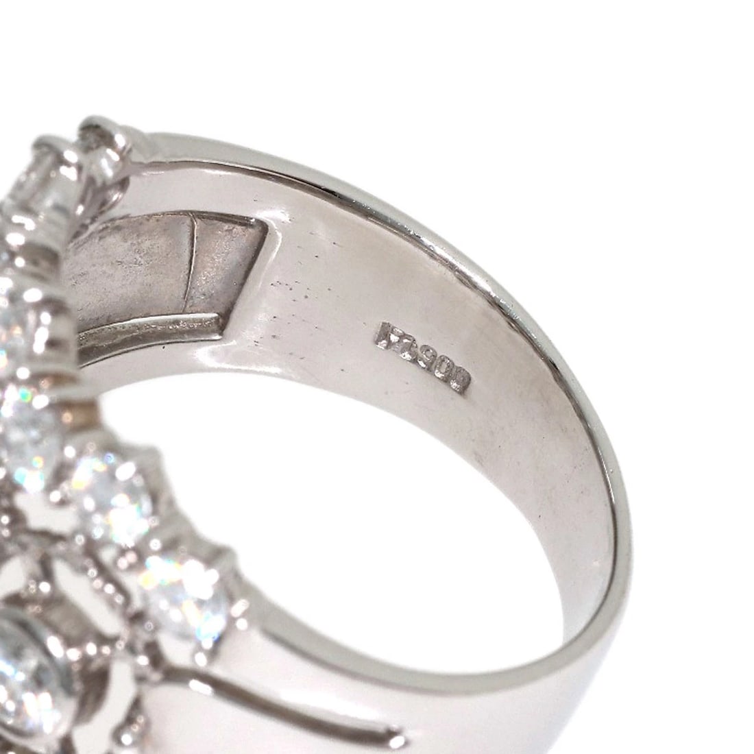 DIAMOND RING PLATINUM PT900 - 4