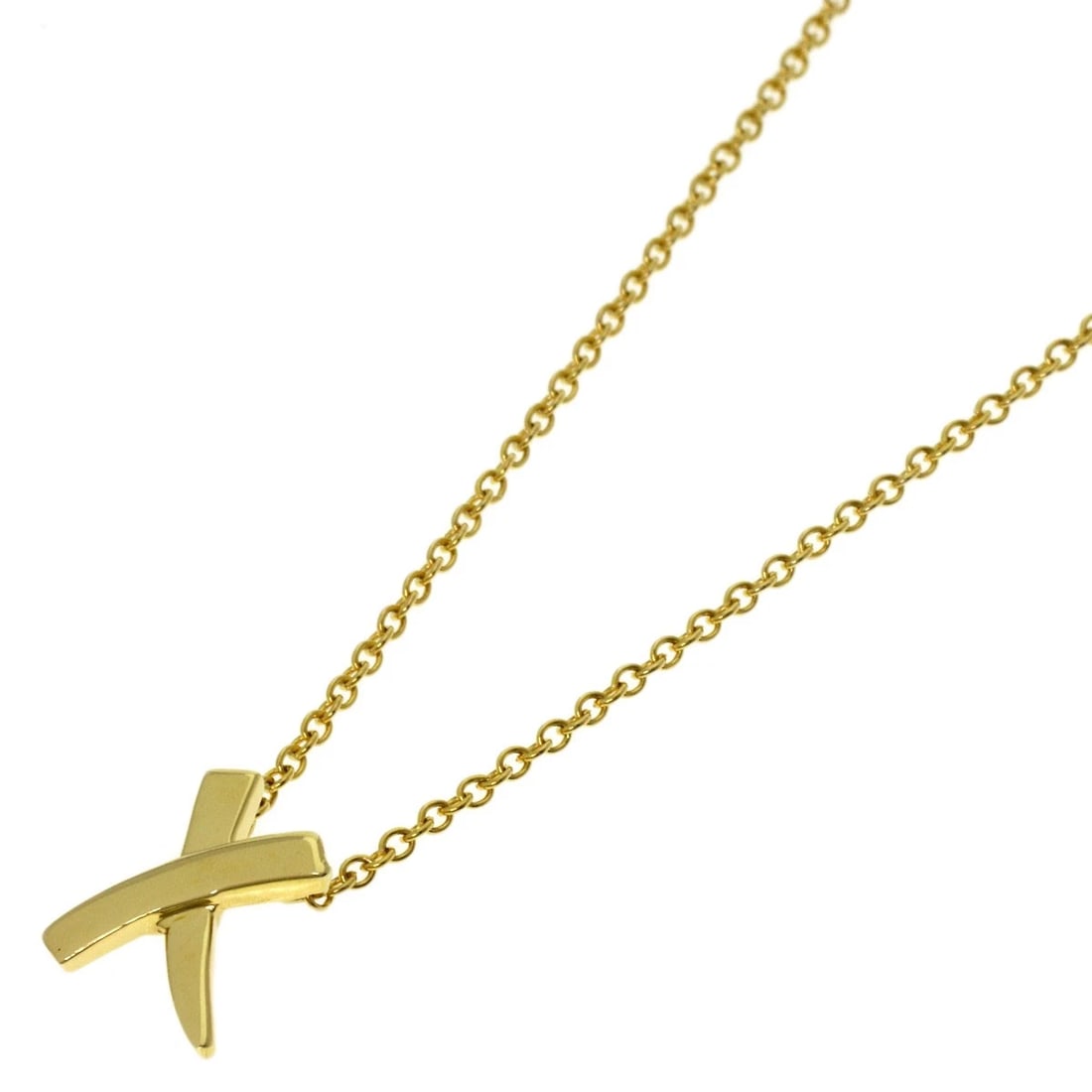 TIFFANY&CO. NECKLACE K18 YELLOW GOLD: TIFFANY&Co. Necklace K18 Yellow Gold Brand: TIFFANY&Co. Type/Style: Necklace Material: K18 Yellow Gold, Color: Gold Size: Chain Length:16.1inch/41cm Chain Width:0.4inch/1.0mm Top