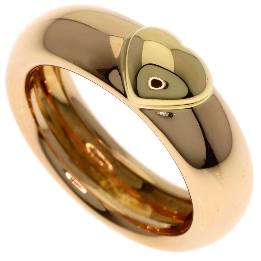 TIFFANY&CO. RING K18 PINK GOLD: TIFFANY&Co. Ring K18 Pink Gold Brand: TIFFANY&Co. Type/Style: Ring Material: K18 Pink Gold, Color: Gold Size: 6.5(US) Accessories: None Accessories Notice: When purchasing pre-owned goods,