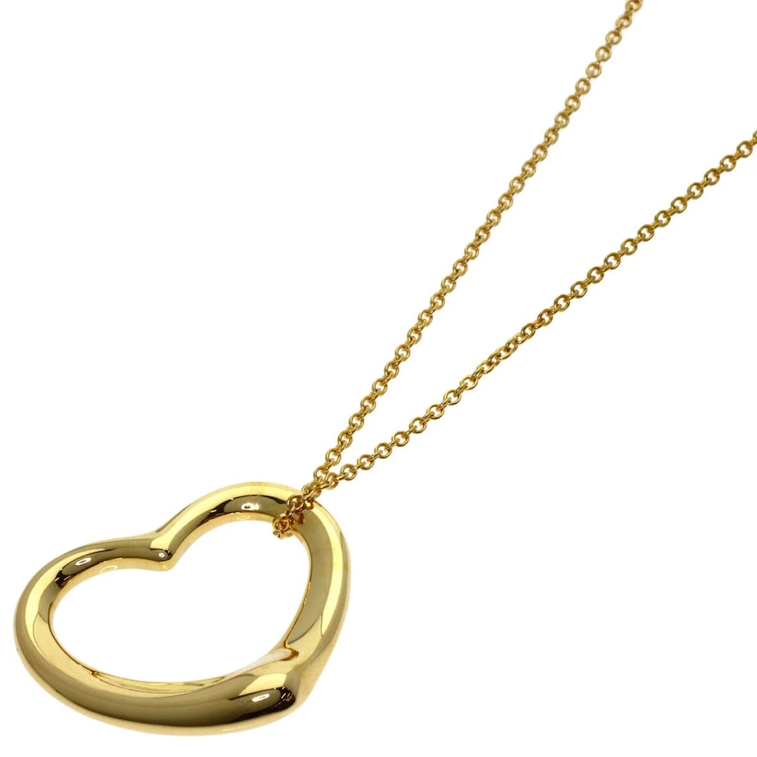 TIFFANY&CO. NECKLACE K18 YELLOW GOLD: TIFFANY&Co. Necklace K18 Yellow Gold Brand: TIFFANY&Co. Type/Style: Necklace Material: K18 Yellow Gold, Color: Gold Size: Chain Length:15.9inch/40.5cm Chain Width:0.4inch/1mm Top