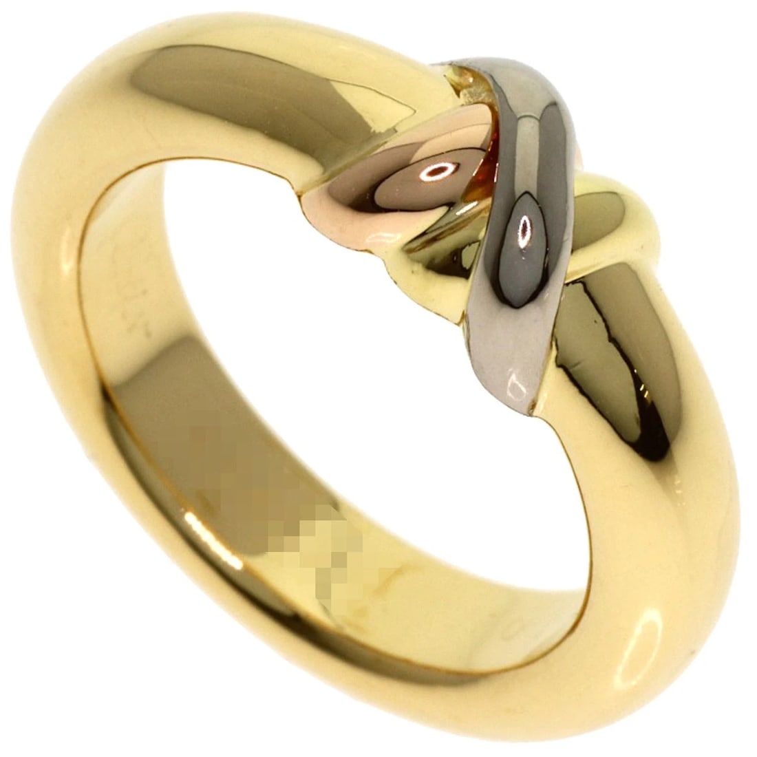 CARTIER RING K18 YELLOW GOLD 18K PINK GOLD: CARTIER Ring K18 Yellow Gold 18K Pink Gold Brand: CARTIER Type/Style: Ring Material: K18 Yellow Gold, Color: Gold Size: 5.25(US) Accessories: None Accessories Notice: When purchasing pre-o