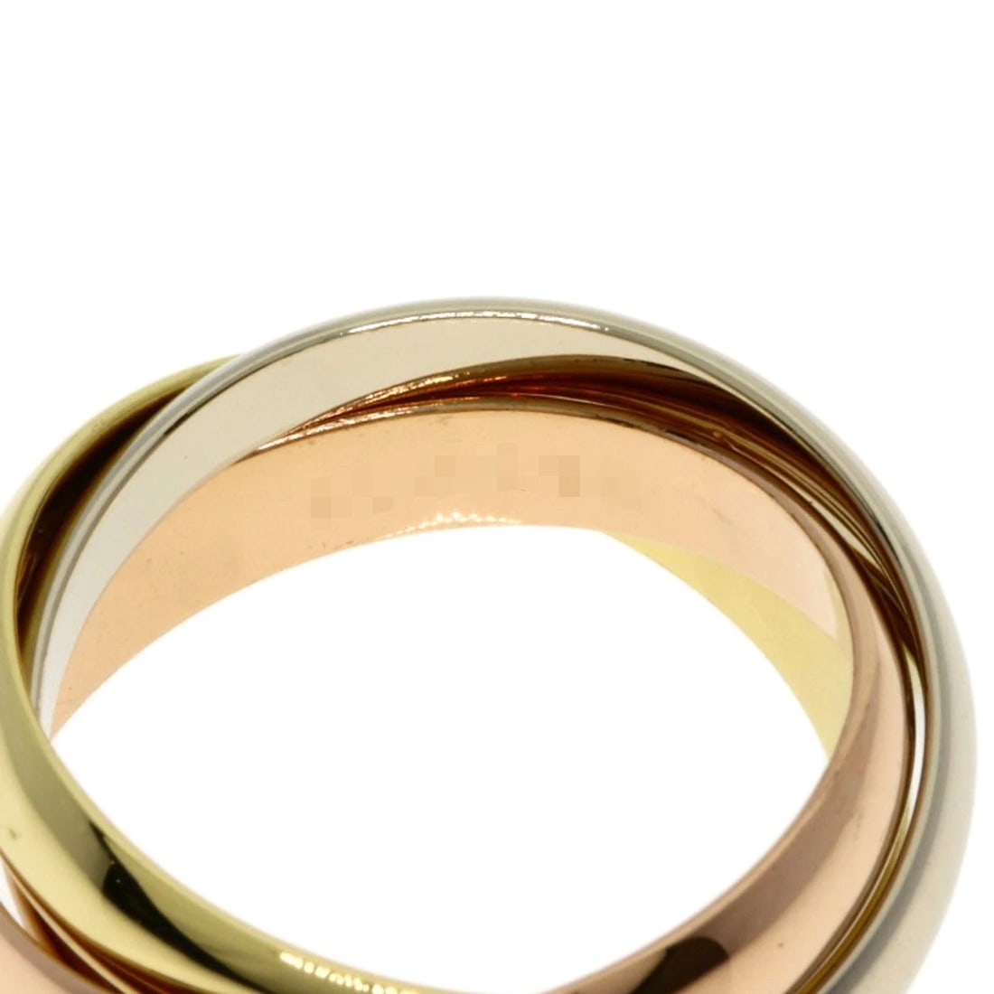 CARTIER RING K18 YELLOW GOLD K18 WHITE GOLD: CARTIER Ring K18 Yellow Gold K18 White Gold Brand: CARTIER Type/Style: Ring Material: K18 Yellow Gold/K18 White Gold/18K Pink Gold, Color: Gold Size: 5(US) Accessories: None Accessories No