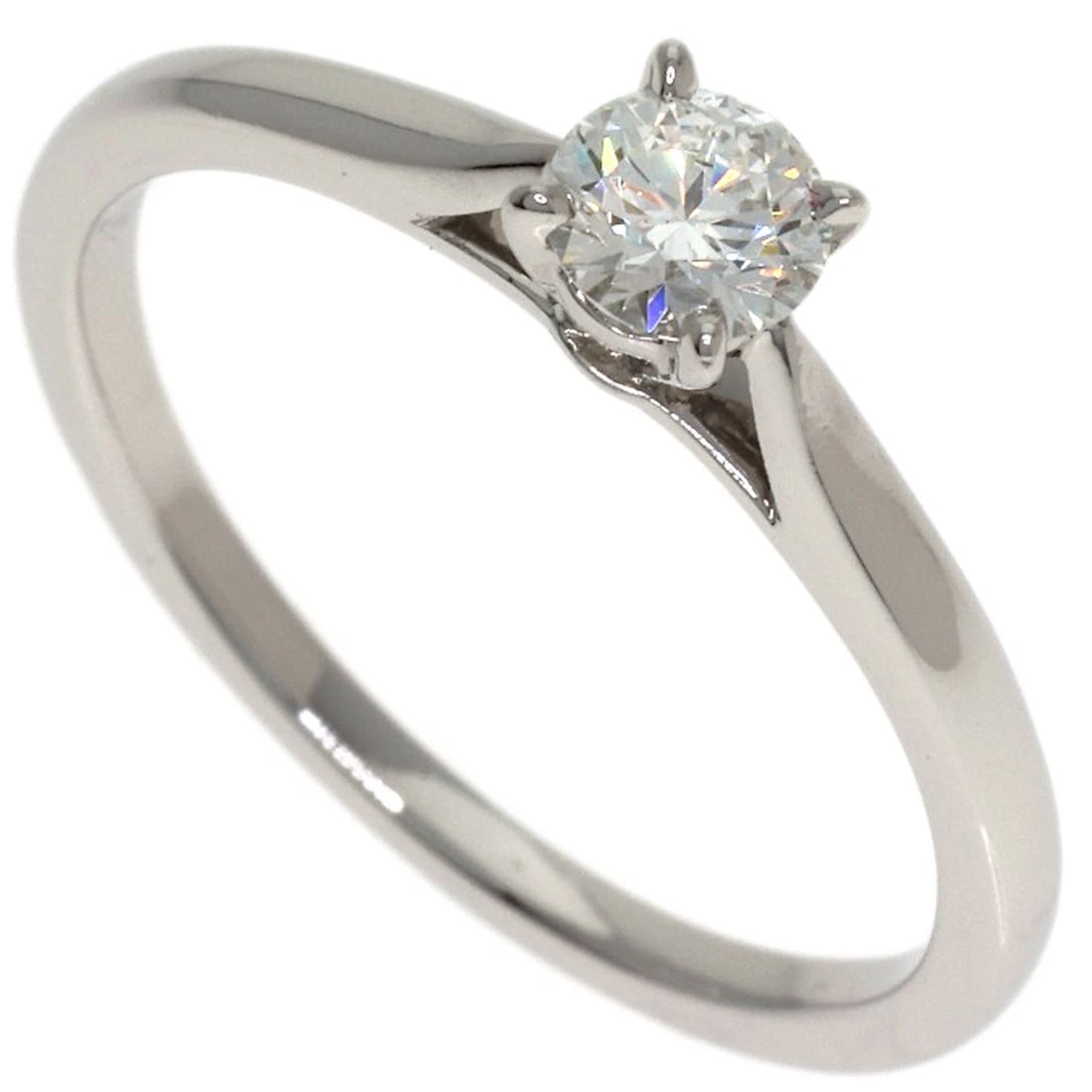 CARTIER DIAMOND RING PLATINUM PT950: CARTIER Diamond Ring Platinum PT950 Brand: CARTIER Type/Style: Ring Material: Platinum PT950, Color: Silver Size: 5(US) Accessories: None Accessories Notice: When purchasing pre-owned goods, please