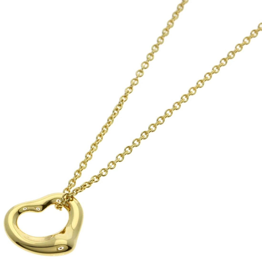 TIFFANY&CO. NECKLACE K18 YELLOW GOLD: TIFFANY&Co. Necklace K18 Yellow Gold Brand: TIFFANY&Co. Type/Style: Necklace Material: K18 Yellow Gold, Color: Gold Size: Chain Length:15.7inch/40cm Chain Width:0.4inch/1mm Top