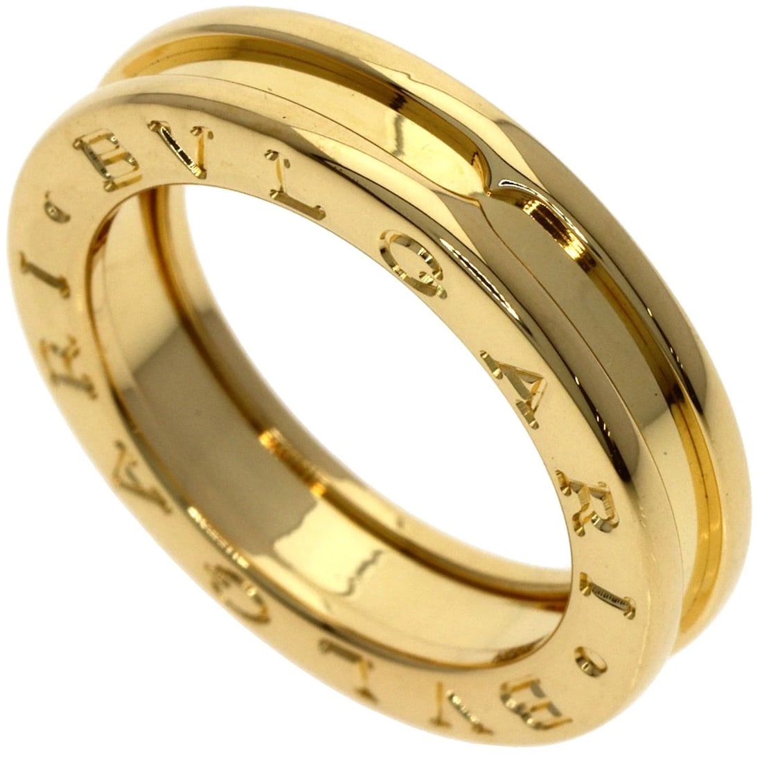 BVLGARI RING K18 YELLOW GOLD: BVLGARI Ring K18 Yellow Gold Brand: BVLGARI Type/Style: Ring Material: K18 Yellow Gold, Color: Gold Size: 5(US) Accessories: None Accessories Notice: When purchasing pre-owned goods, pleas