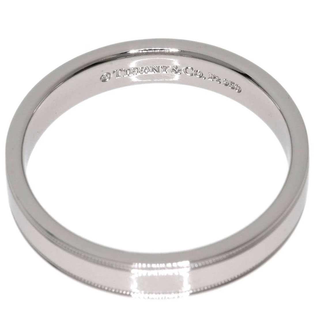 TIFFANY&CO. RING PLATINUM PT950 - 4