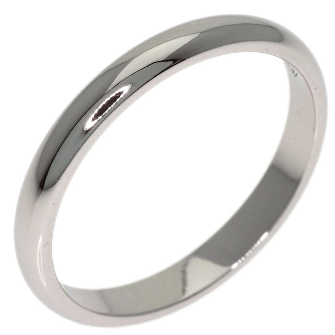 CARTIER RING PLATINUM PT950: CARTIER Ring Platinum PT950 Brand: CARTIER Type/Style: Ring Material: Platinum PT950, Color: Silver Size: 4.5(US) Accessories: None Accessories Notice: When purchasing pre-owned goods, please refer