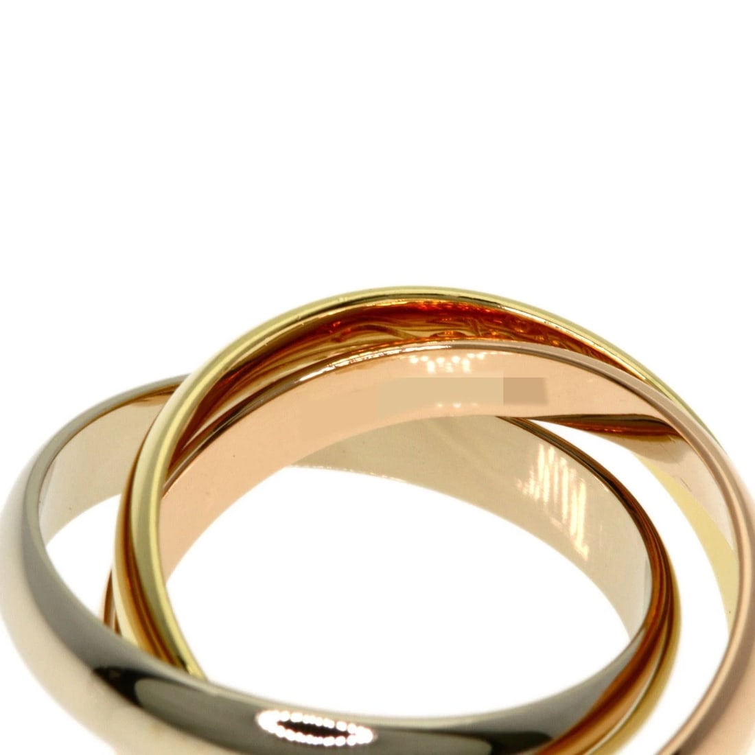 CARTIER RING K18 YELLOW GOLD 18K PINK GOLD: CARTIER Ring K18 Yellow Gold 18K Pink Gold Brand: CARTIER Type/Style: Ring Material: K18 Yellow Gold/18K Pink Gold/K18 White Gold, Color: Gold Size: 5(US) Accessories: None Accessories Notice: When