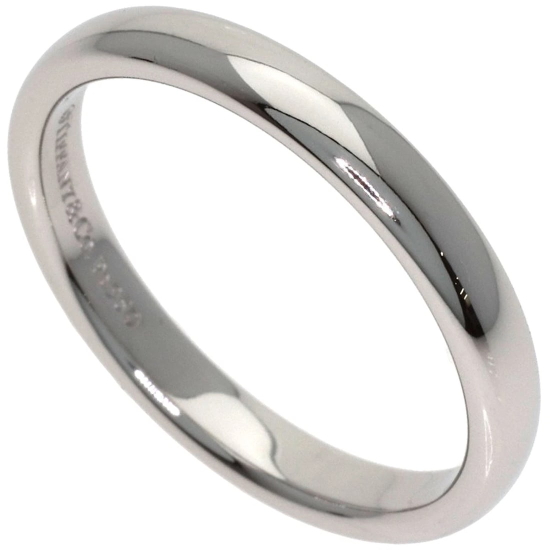 TIFFANY&CO. WEDDING RING PLATINUM PT950: TIFFANY&Co. wedding Ring Platinum PT950 Brand: TIFFANY&Co. Type/Style: Ring Material: Platinum PT950, Color: Silver Size: 7.5(US) Accessories: None Accessories Notice: When purchasing pre-