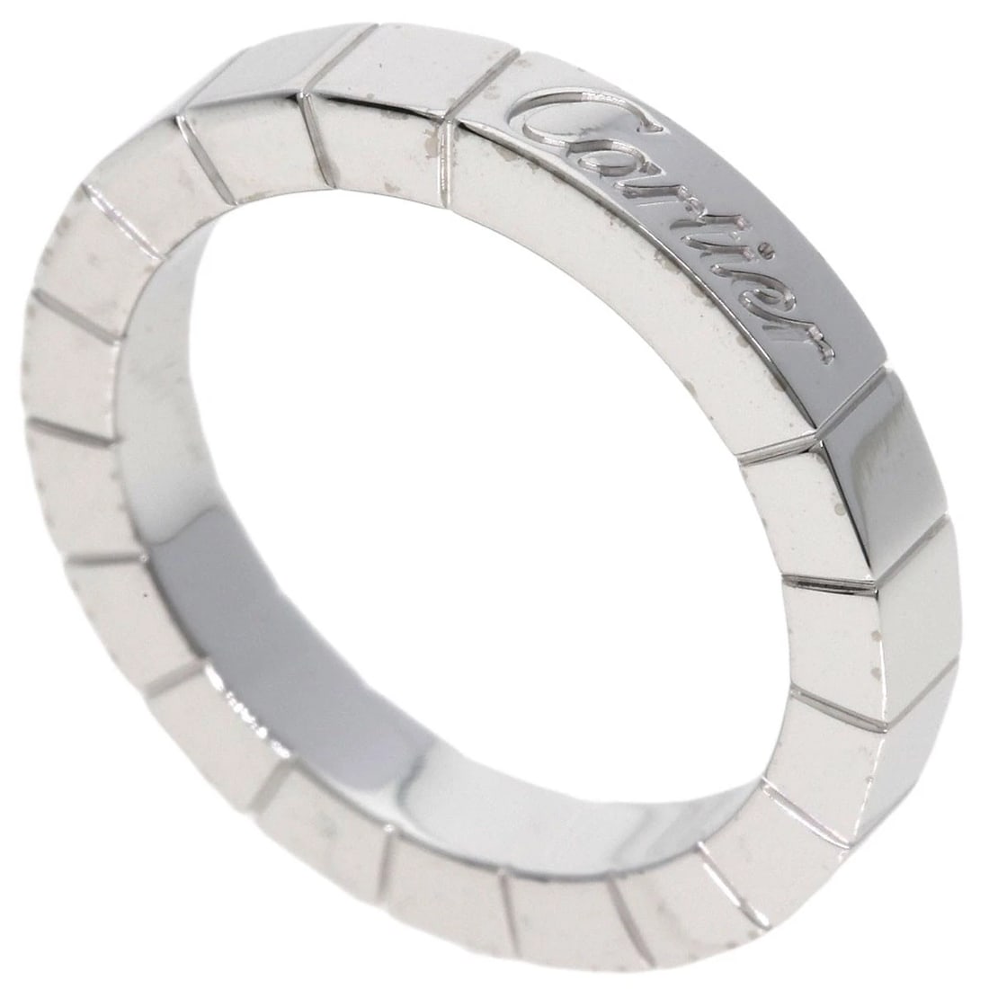 CARTIER RING K18 WHITE GOLD: CARTIER Ring K18 White Gold Brand: CARTIER Type/Style: Ring Material: K18 White Gold, Color: Silver Size: 3.75(US) Accessories: None Accessories Notice: When purchasing pre-owned goods, pl