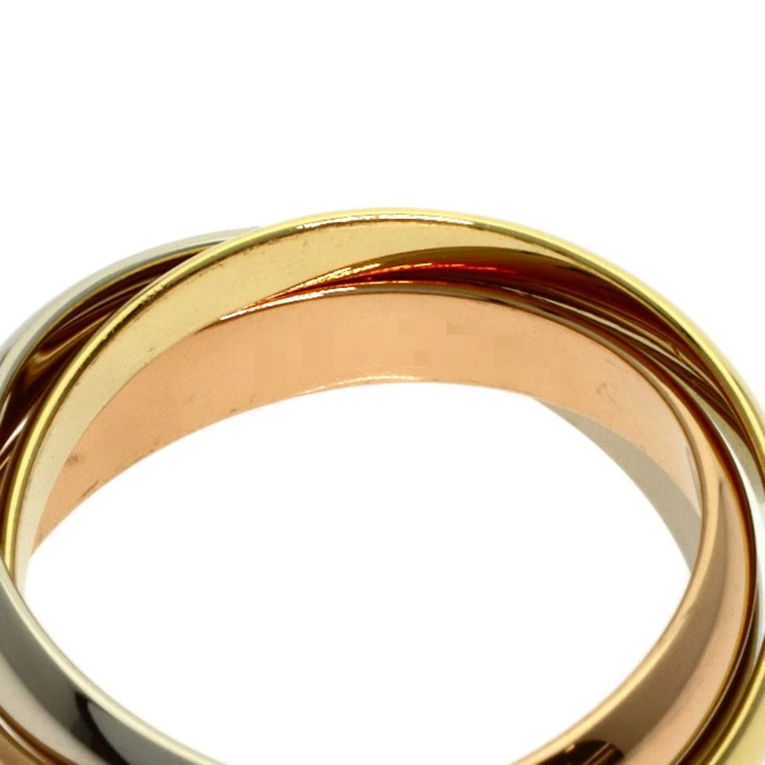 CARTIER RING K18 YELLOW GOLD K18 WHITE GOLD: CARTIER Ring K18 Yellow Gold K18 White Gold Brand: CARTIER Type/Style: Ring Material: K18 Yellow Gold/18K Pink Gold/K18 White Gold, Color: Gold Size: 6.25(US) Accessories: None Accessories Notice: