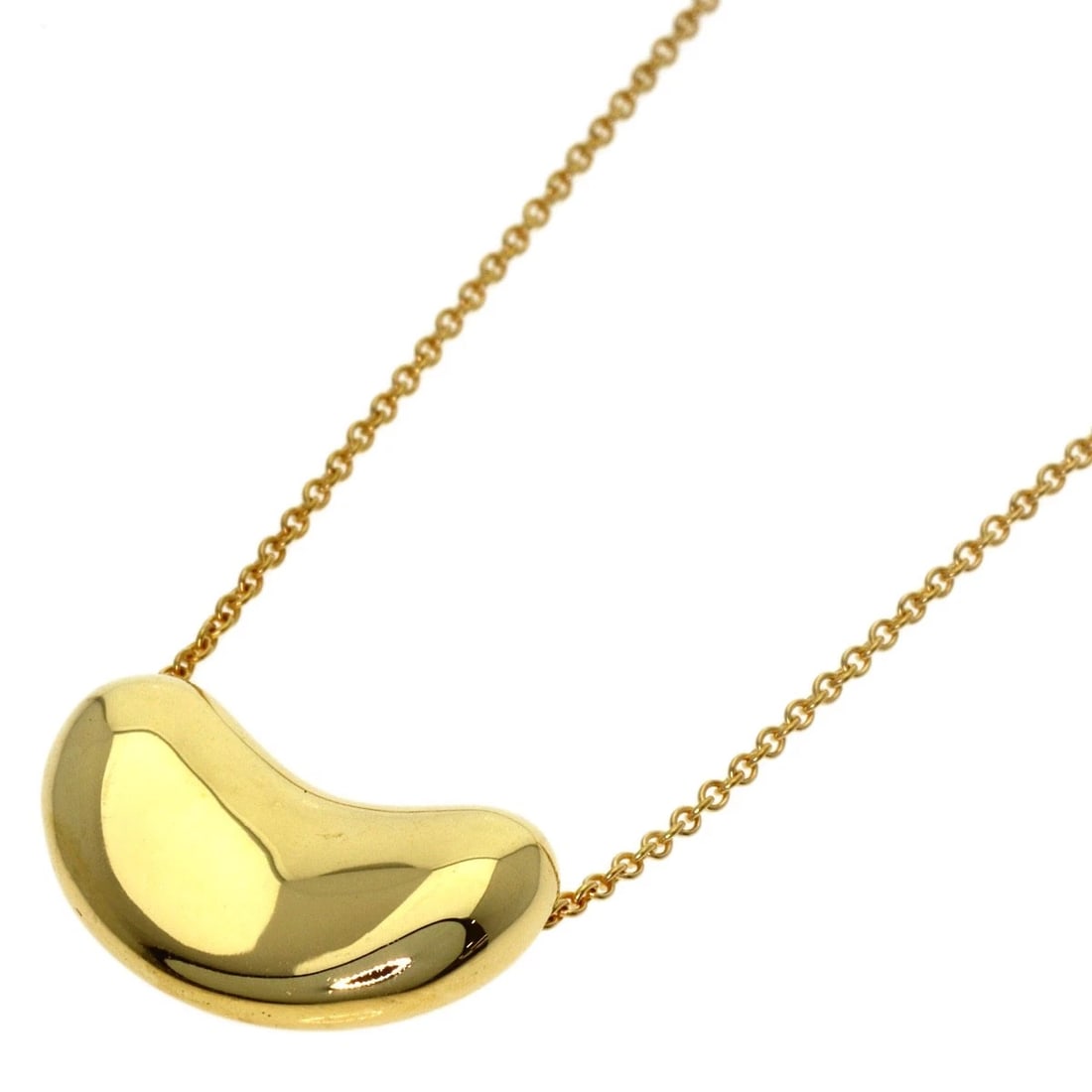 TIFFANY&CO. NECKLACE K18 YELLOW GOLD: TIFFANY&Co. Necklace K18 Yellow Gold Brand: TIFFANY&Co. Type/Style: Necklace Material: K18 Yellow Gold, Color: Gold Size: Chain Length:15.7inch/40cm Chain Width:0.4inch/1.1mm Top