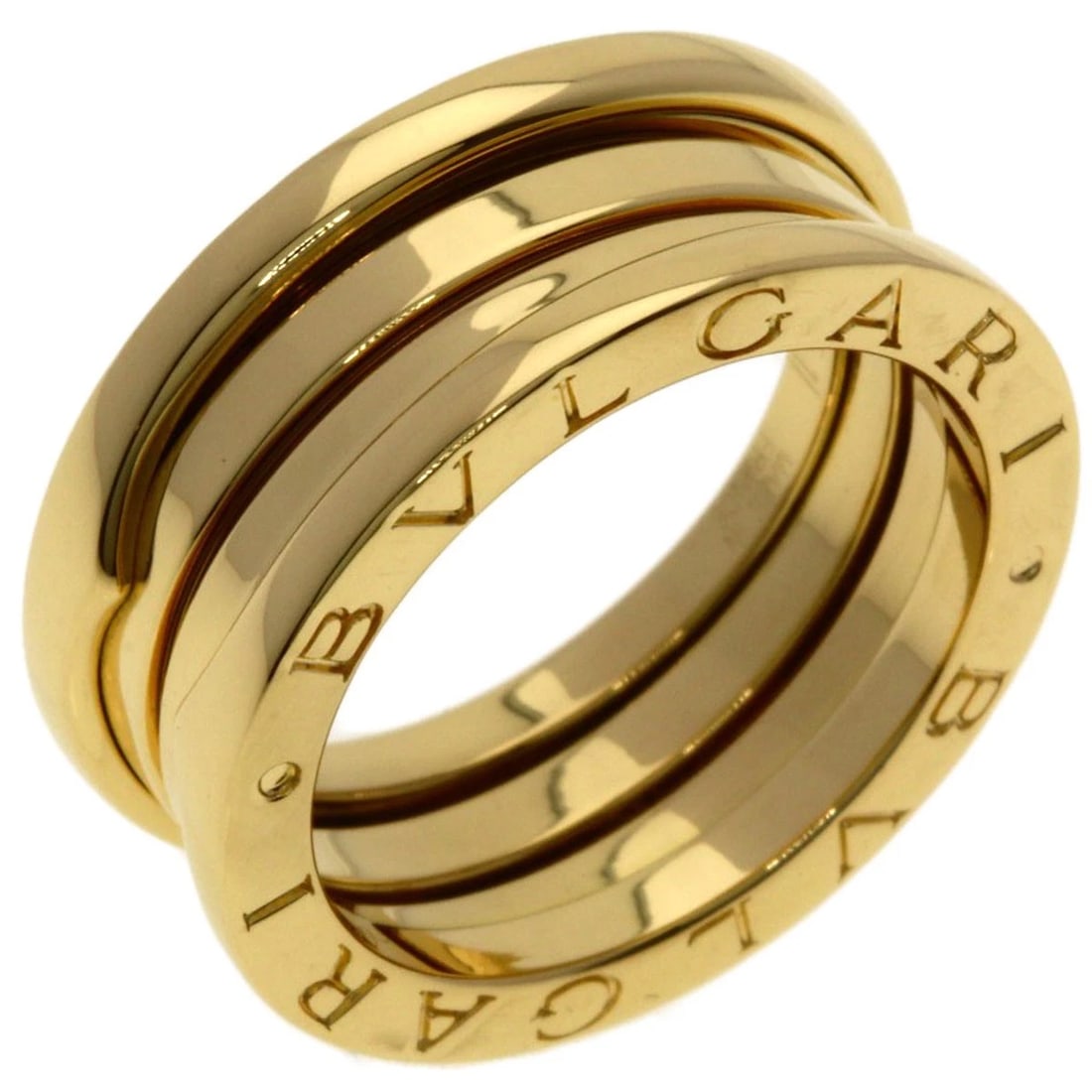 BVLGARI RING K18 YELLOW GOLD: BVLGARI Ring K18 Yellow Gold Brand: BVLGARI Type/Style: Ring Material: K18 Yellow Gold, Color: Gold Size: 5.75(US) Accessories: None Accessories Notice: When purchasing pre-owned goods, pl