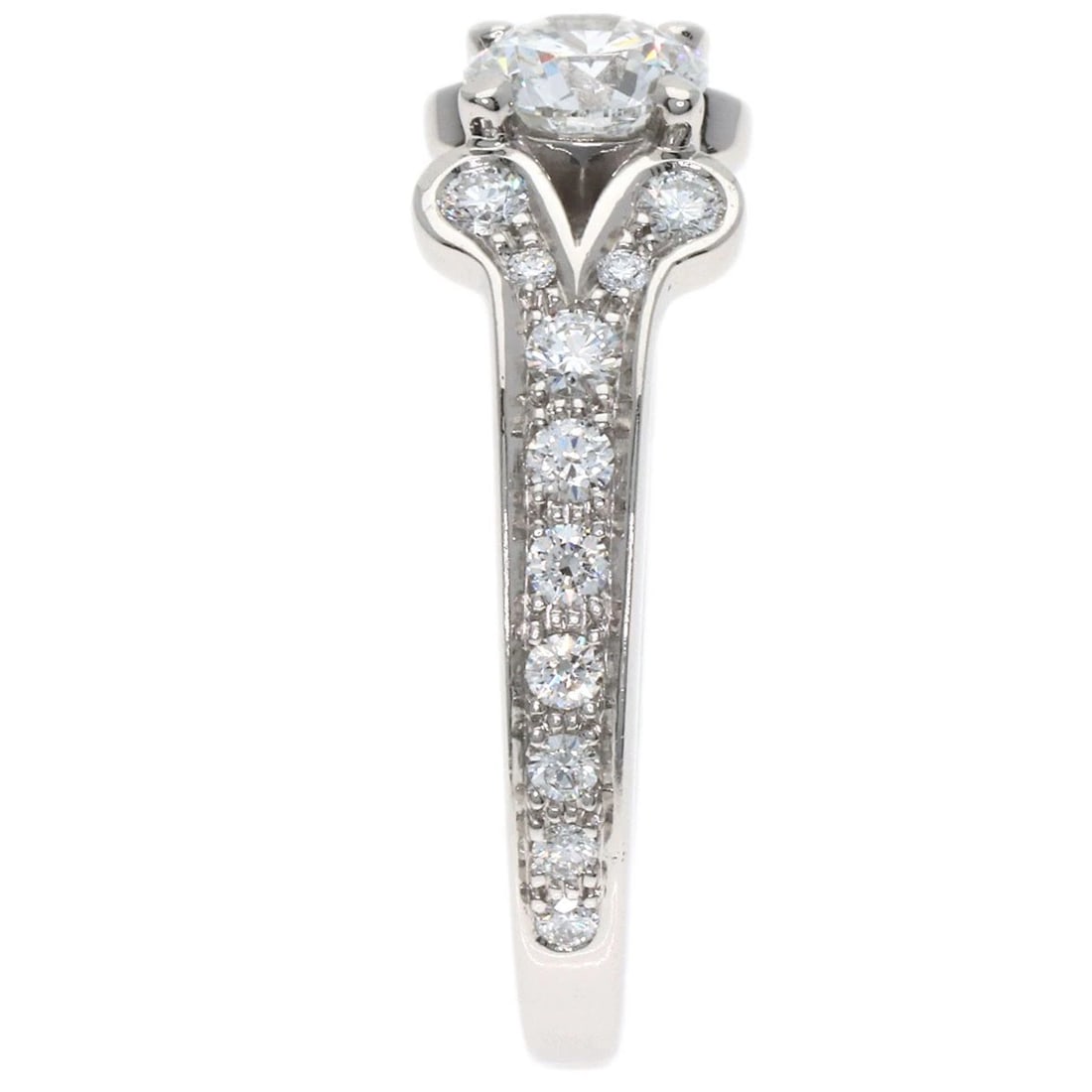 CARTIER DIAMOND RING PLATINUM PT950 (1 of 4)